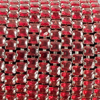 Day 2: Sloane Cushion Cut Slider - Red - Silver + Santa Pouch