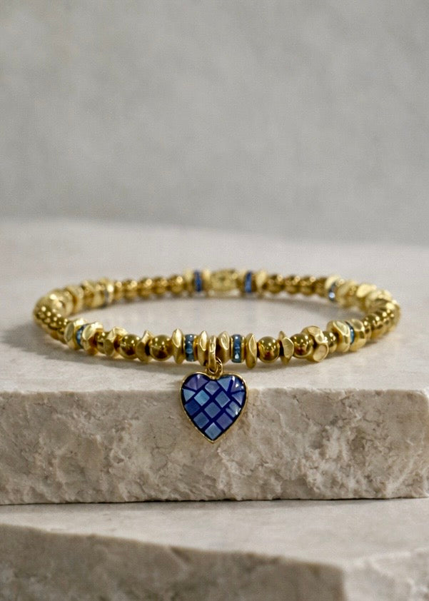 Sweetheart Cobalt Blue Shell