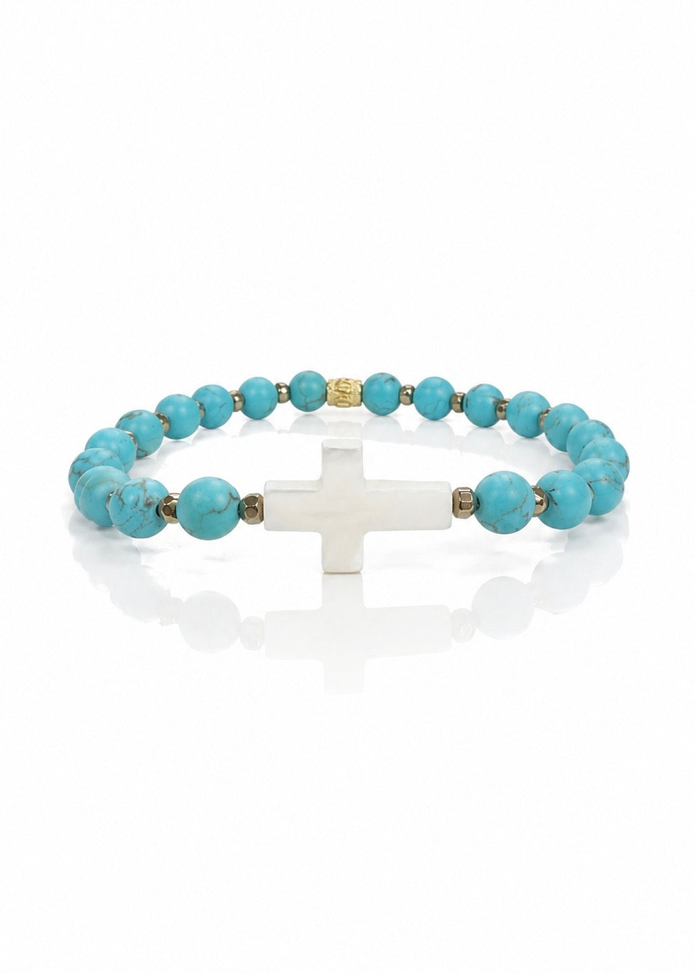 Day 9 Coastal Mother-Of-Pearl Cross