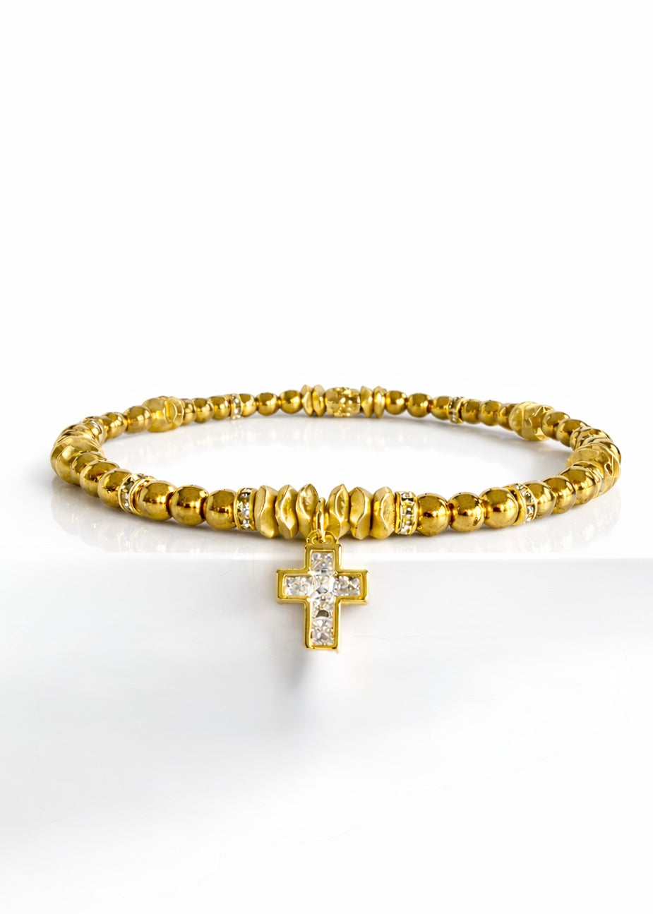 NEW Ever True Hannah/Clear Pave Cross