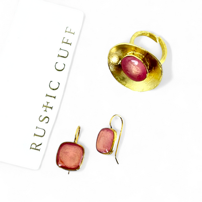 Halo Ring - Papaya - Gold