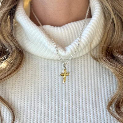Serene Cross Necklace