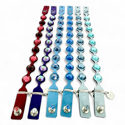 Kenna - Scalloped Wrap With Crystals #1-6