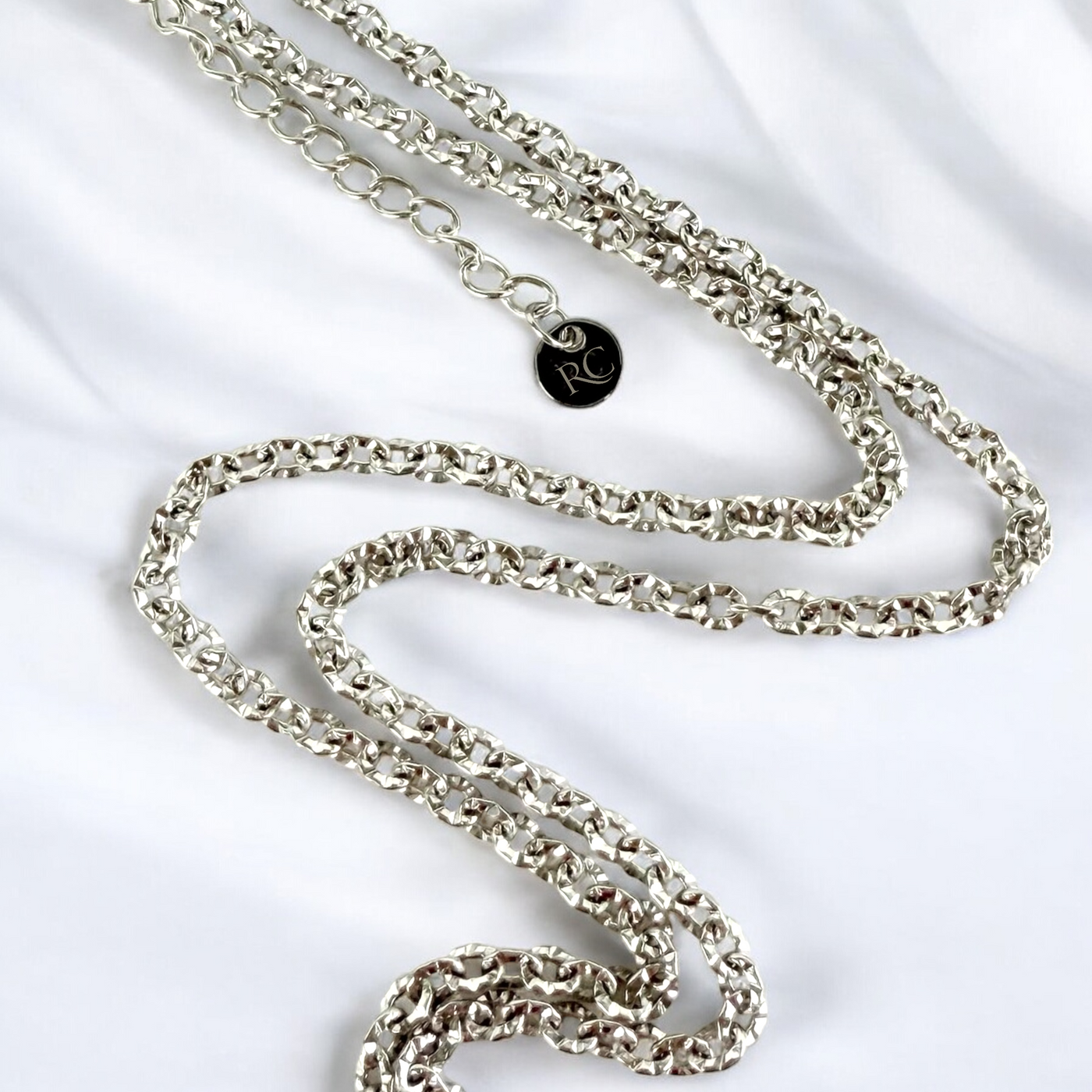Gilded Chain Necklace - Silver