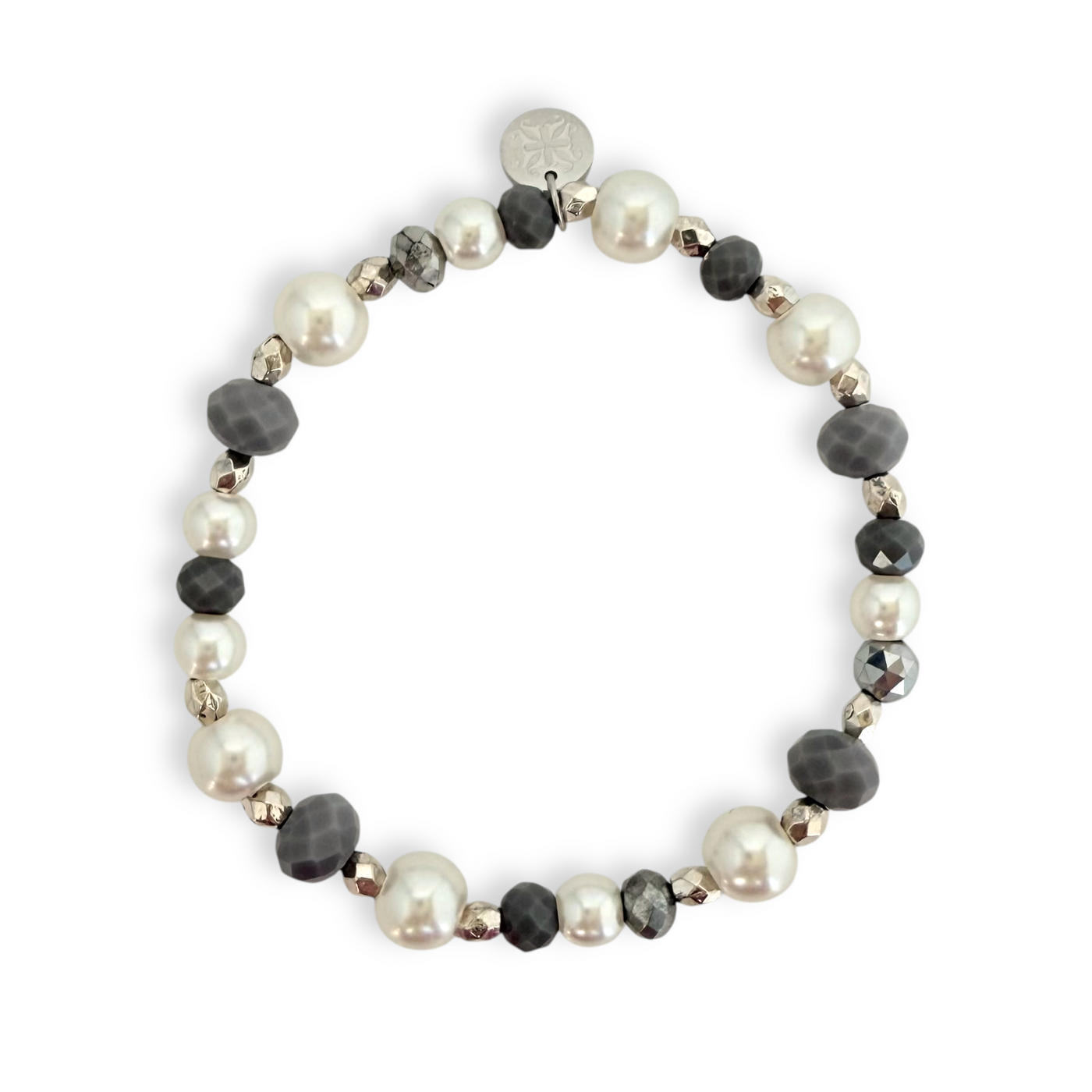 Pearls in Stone - Silver