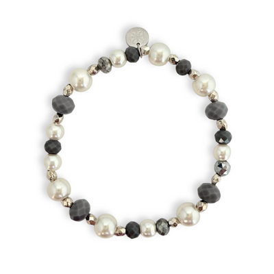 Pearls in Stone - Silver