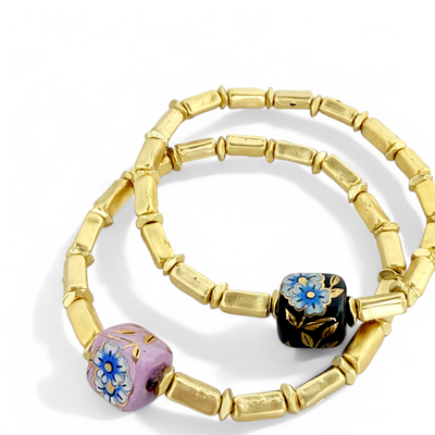 Petals - Lavender with Gold