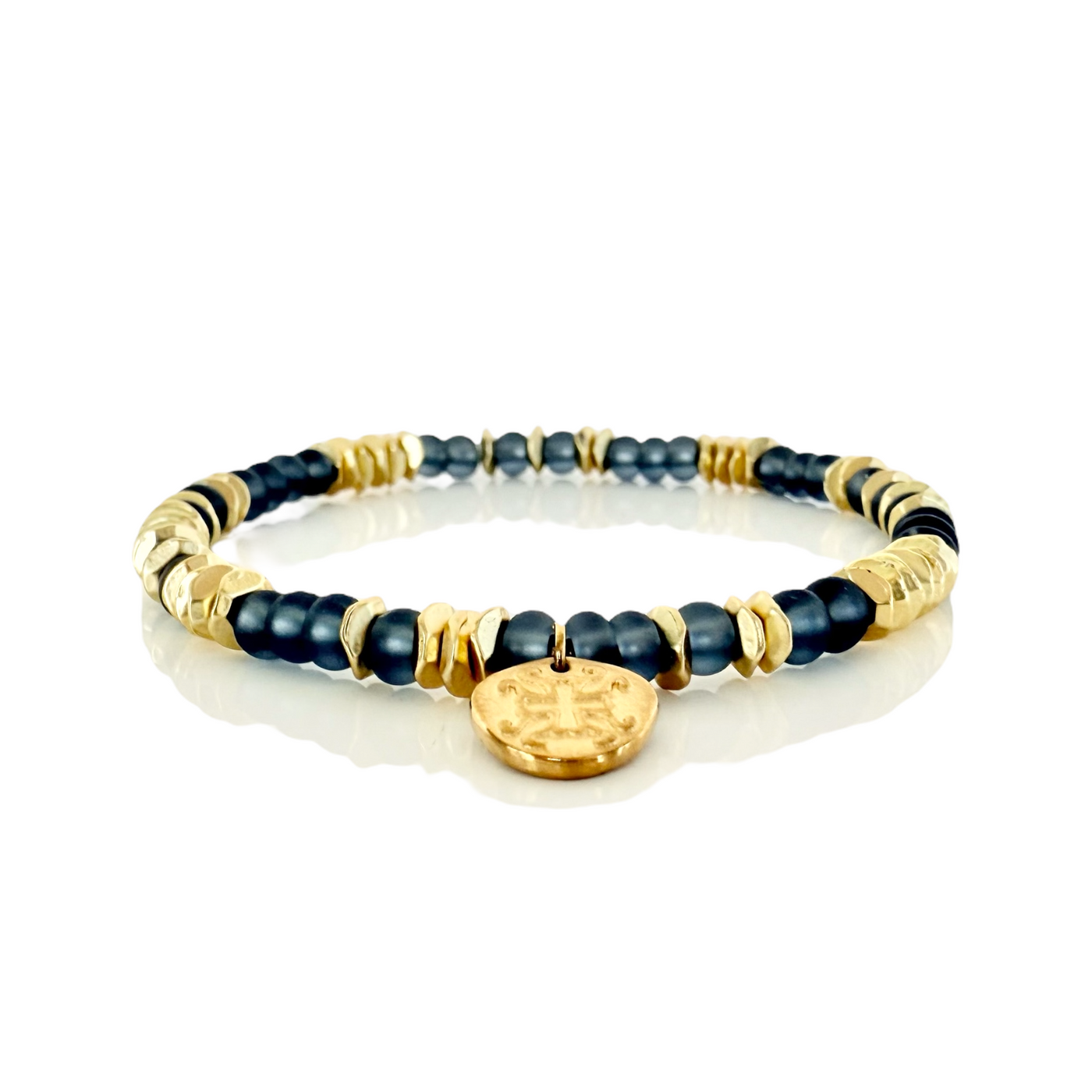 Mary Kate - Soft Gray - Gold