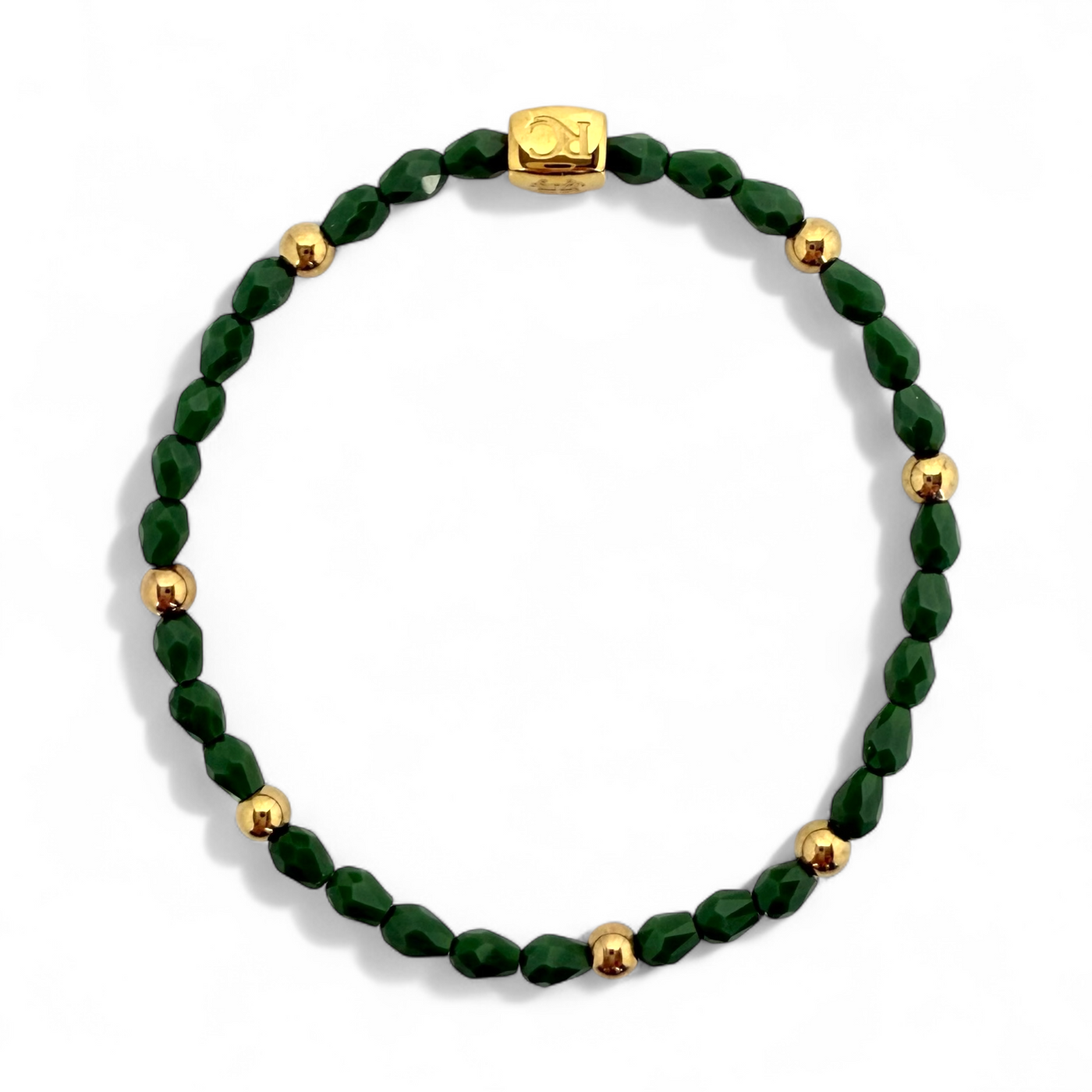 Kelly Likes Kelly Green - Gold
