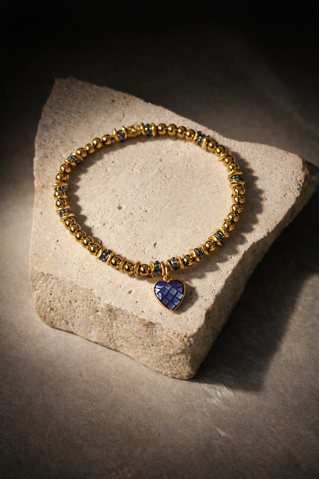 Sweetheart Cobalt Blue Shell