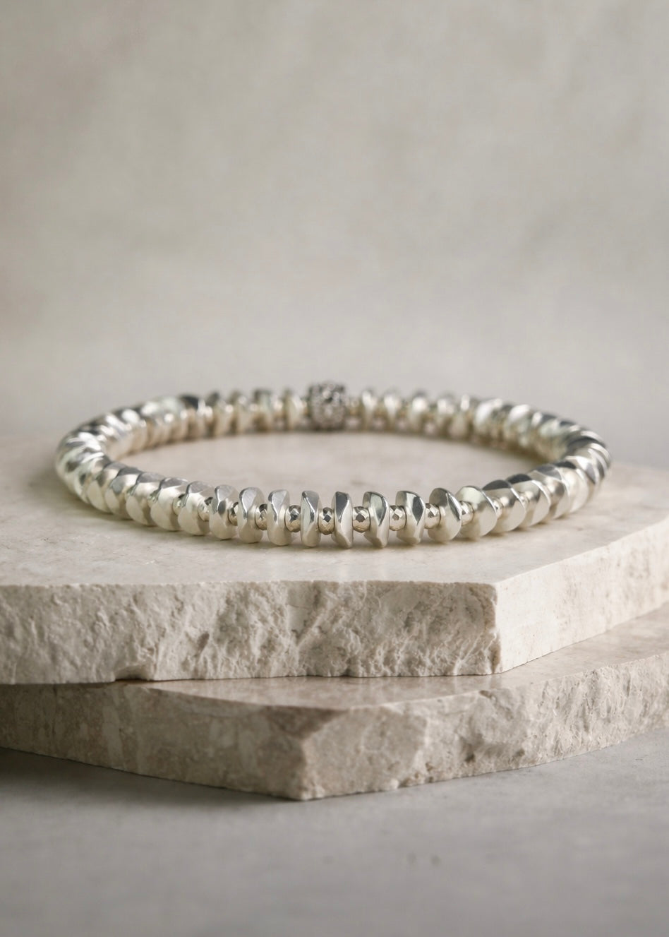 Classic Silver Hannah 6mm with spacers