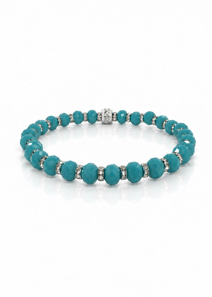 The Evan - Turquoise  (Gold/ Silver)