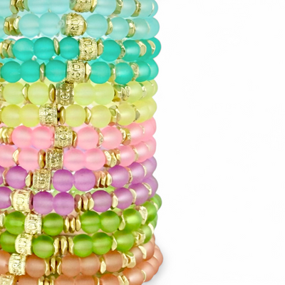 Beatrix - Hush of Turquoise with Gold