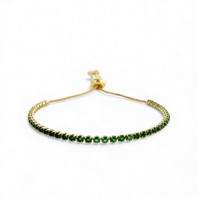 Day 2: August Angeline Slider - Green - Gold + Santa Pouch