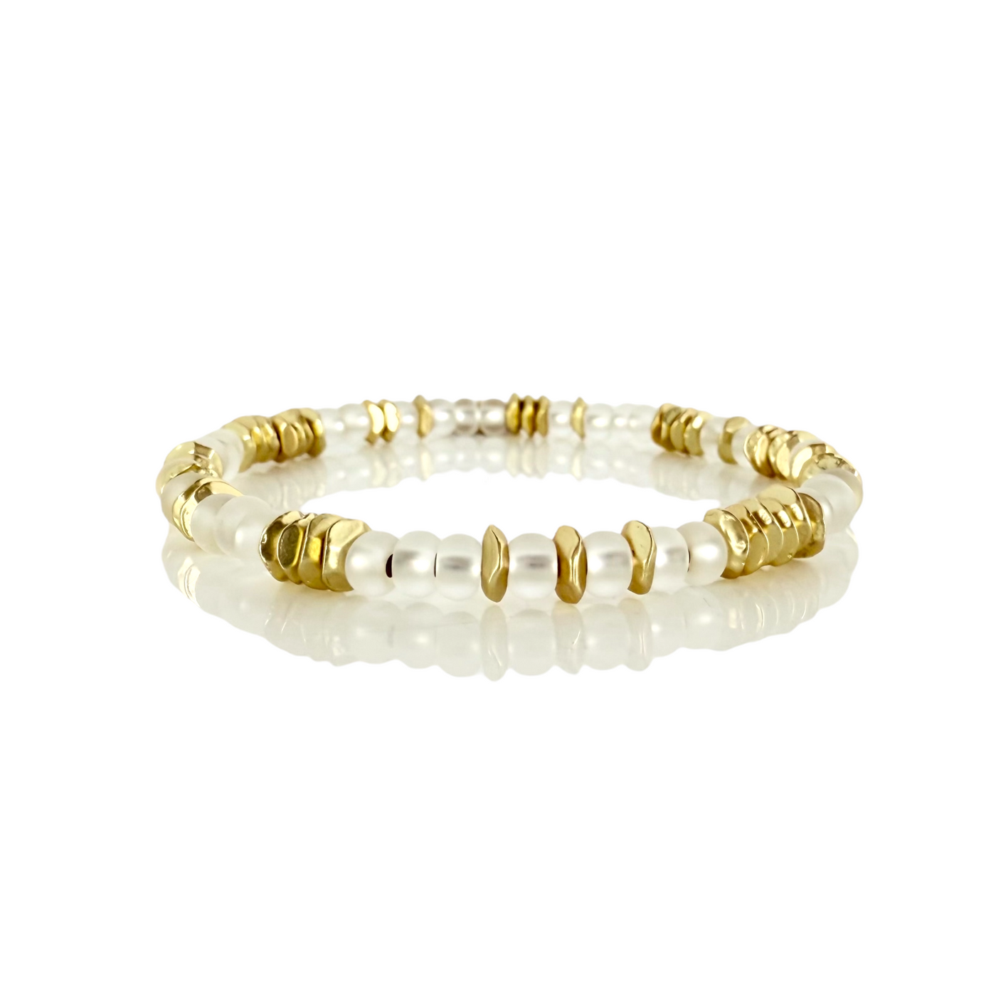 Mary Kate - Soft White - Gold