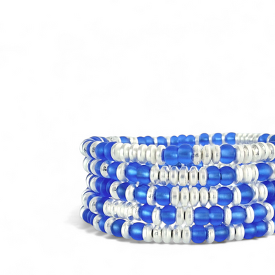 Mary Kate - Soft Cobalt - Silver