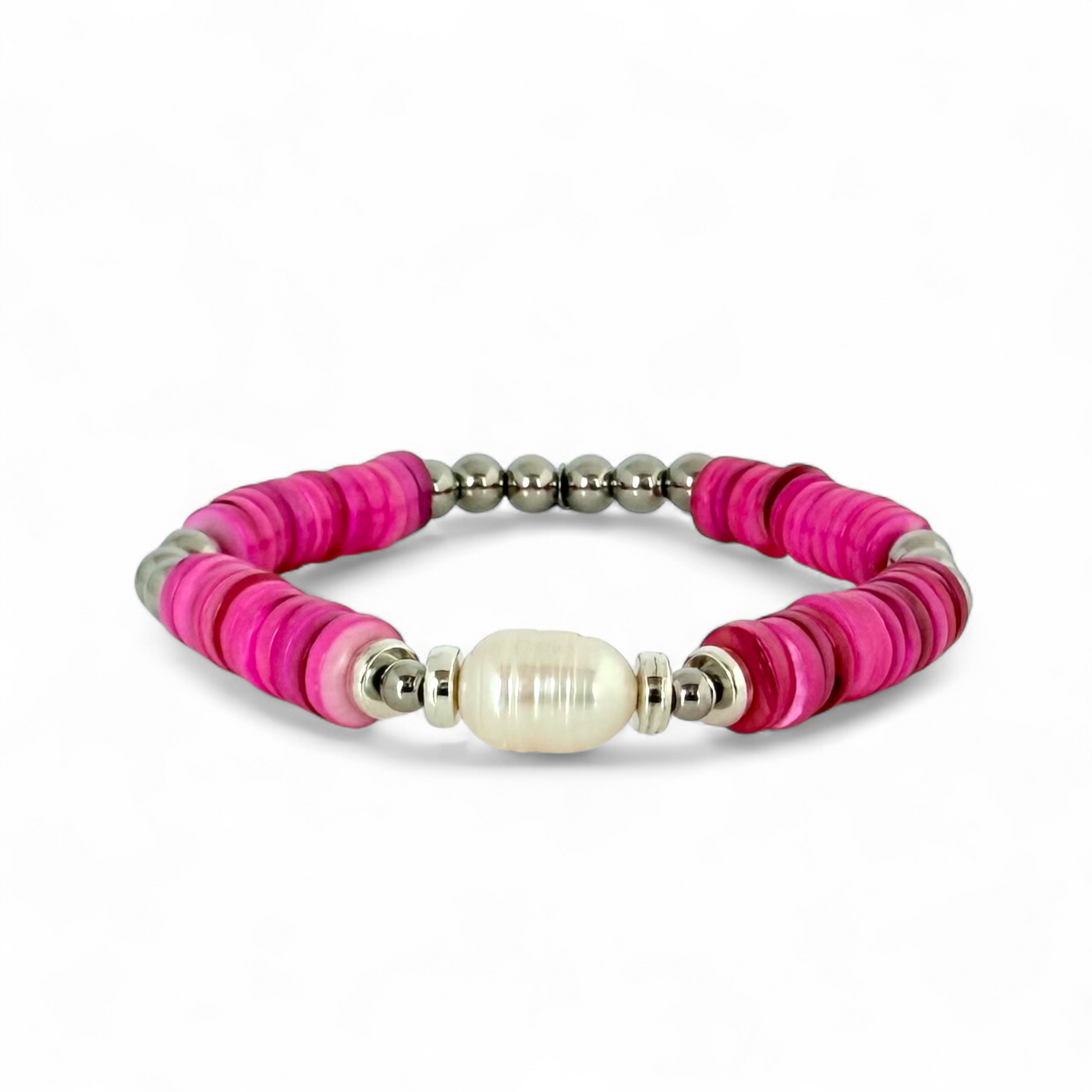 Baroque Pearl in Hot Pink