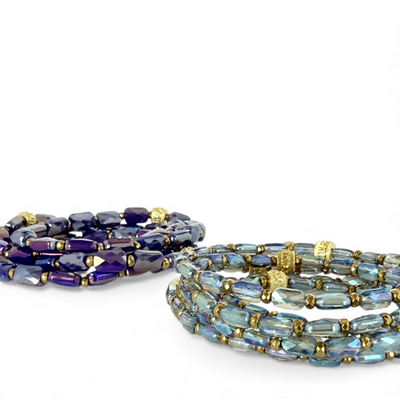 Day 10: LENA - Metallic Purple - Gold