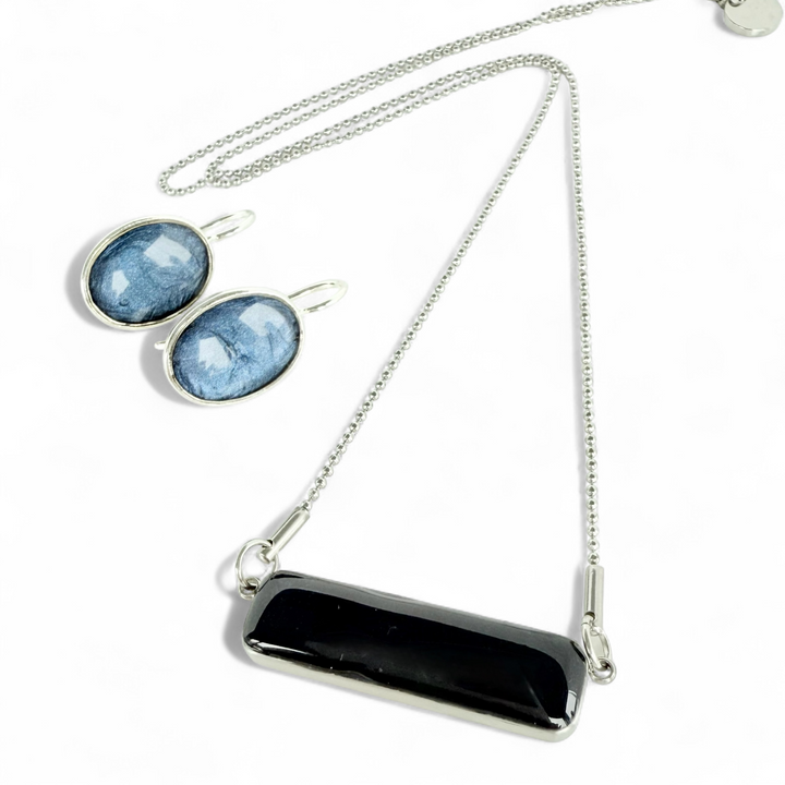 アクセサリー Bar Necklace Amazon.com: HELLOICE Gold Curved Bar Necklace for Women Dainty 18K