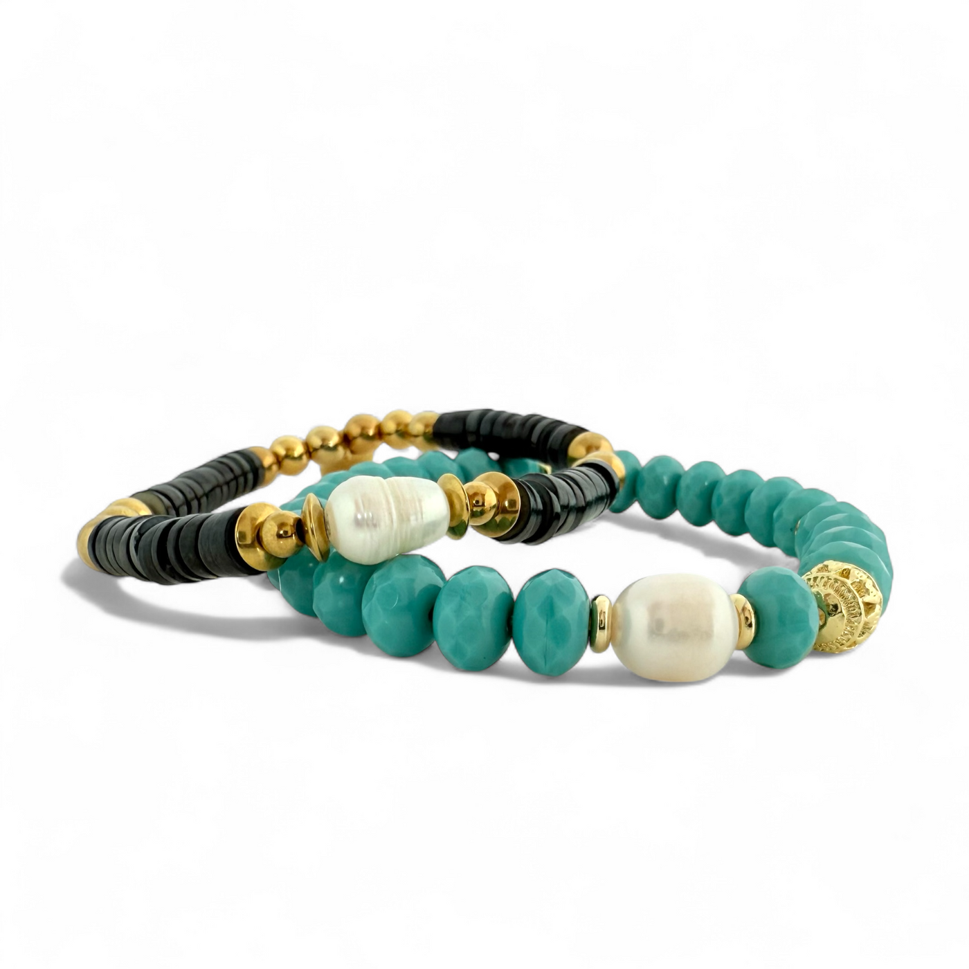 Baroque Pearl in Deep Navy