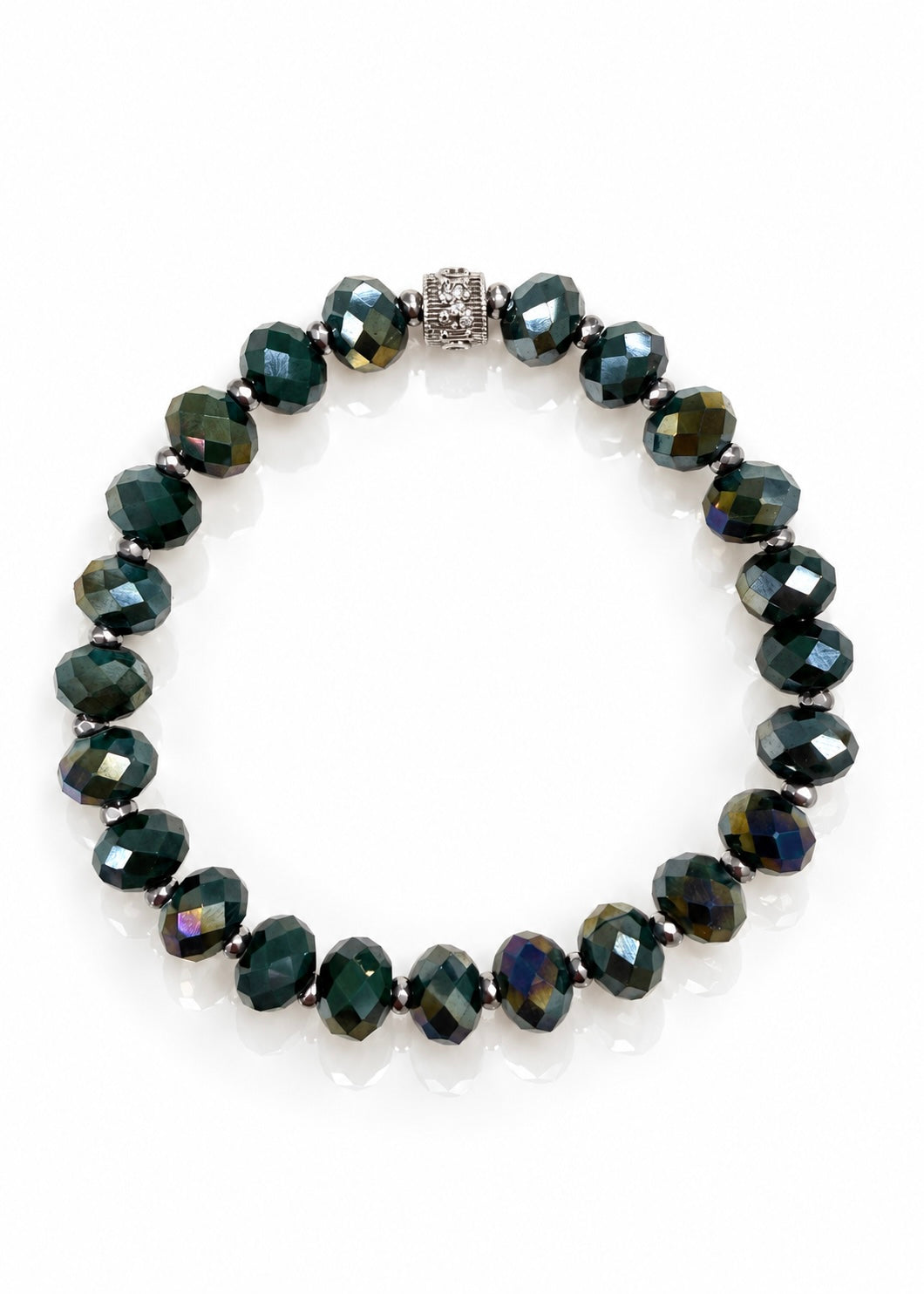 The Owen Grande - Forest Green (Silver)