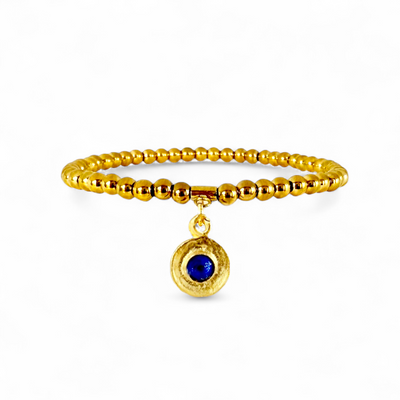 Sicily Crystal Sapphire - Beaded