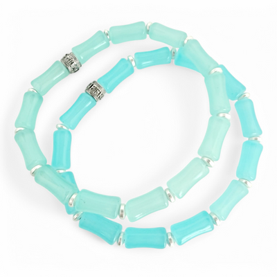 Millie - Light Turquoise with Silver