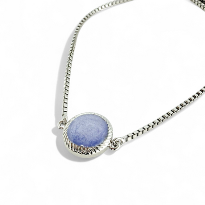 Olivia Marie Slider - Pearlized Lavender - Silver