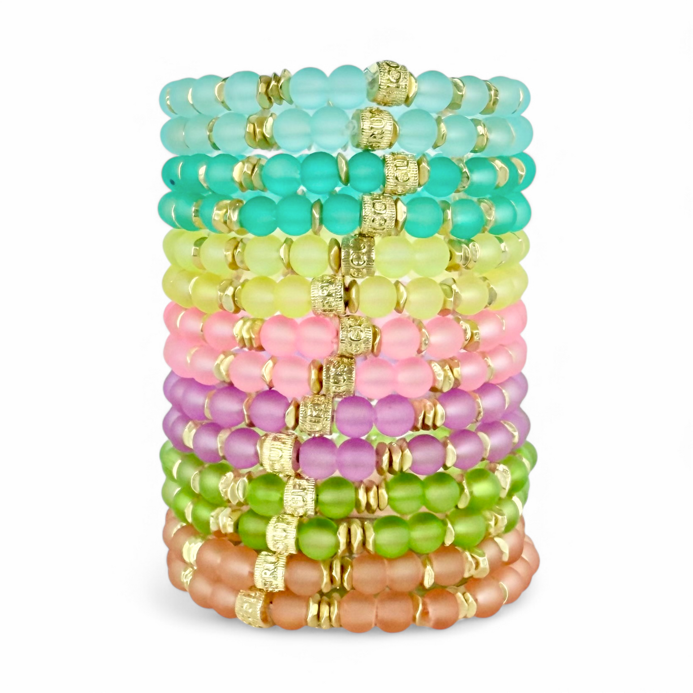 Beatrix - Lime with Gold