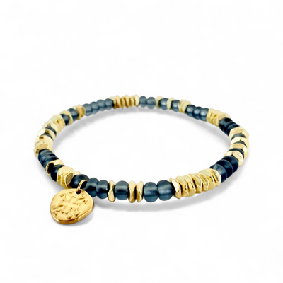 Mary Kate - Soft Gray - Gold