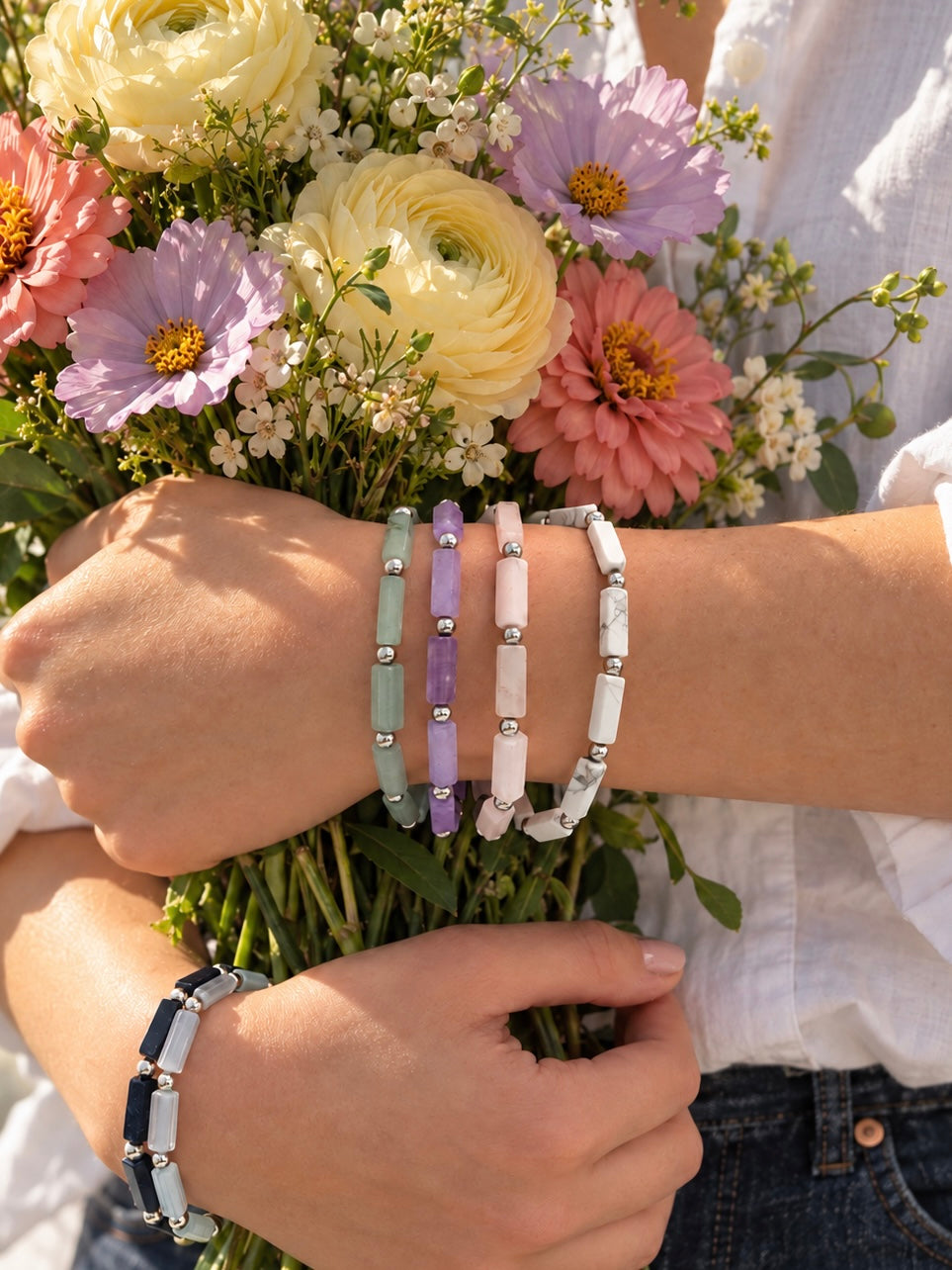 Natural Stone Bracelet – Aventurine