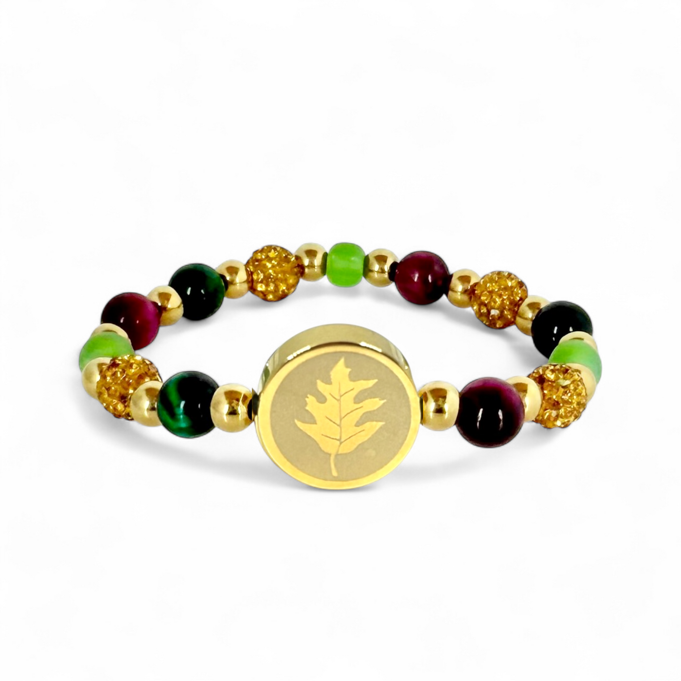 Manchester - Amber/Green/Cranberry - Gold
