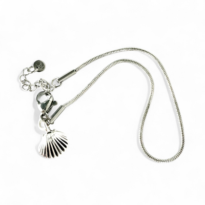 Atlantic Bay Shell Charm Bracelet - Silver