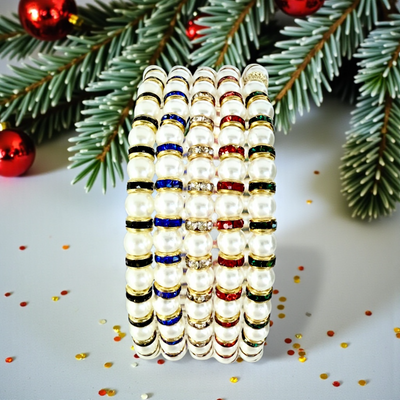 Day 4: Vienna Pearl - Clear Crystal + Santa Pouch