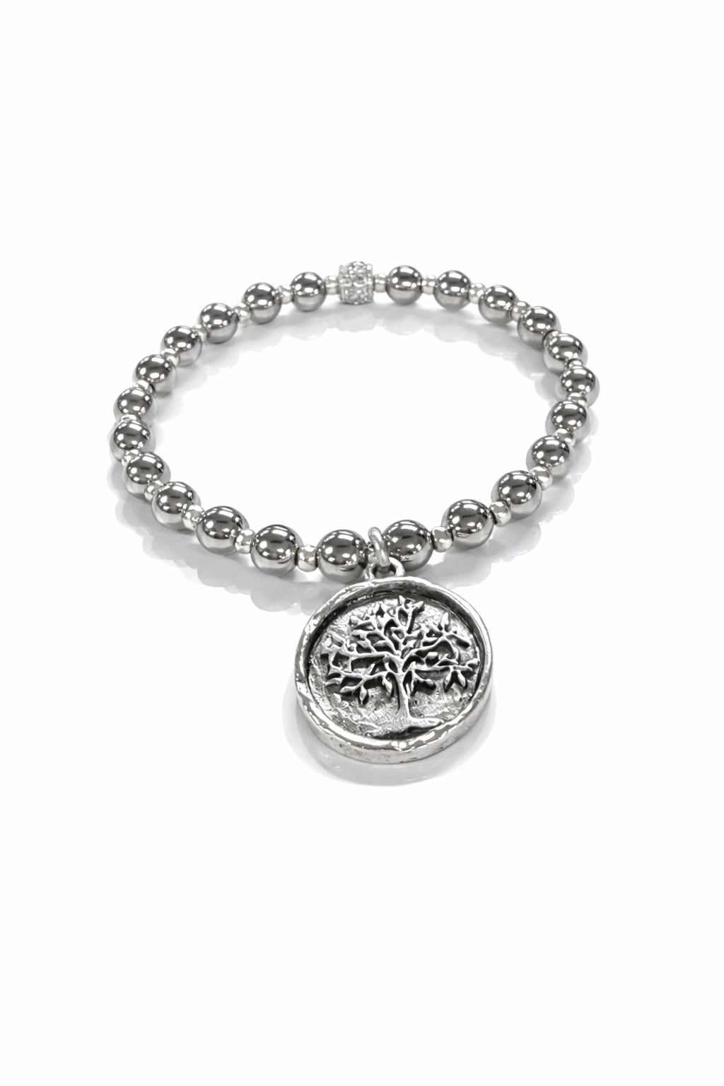 Silver Tree of Life Medallion