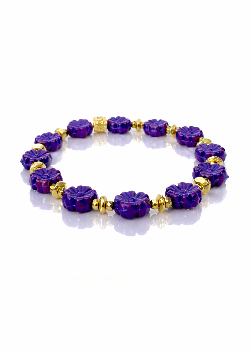 Lavender Fields Violet Flowers (Gold)