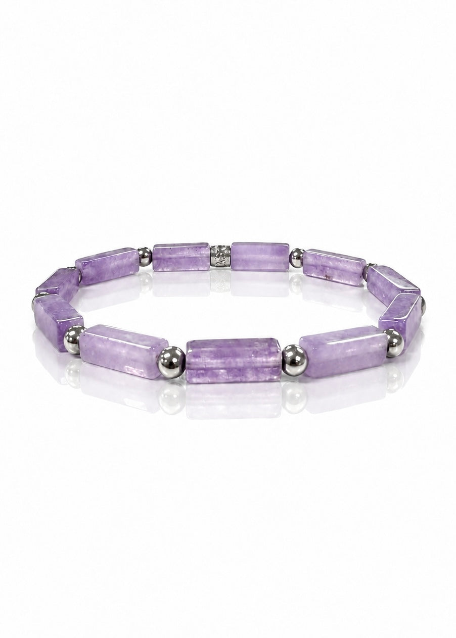 Natural Stone Bracelet – Amethyst