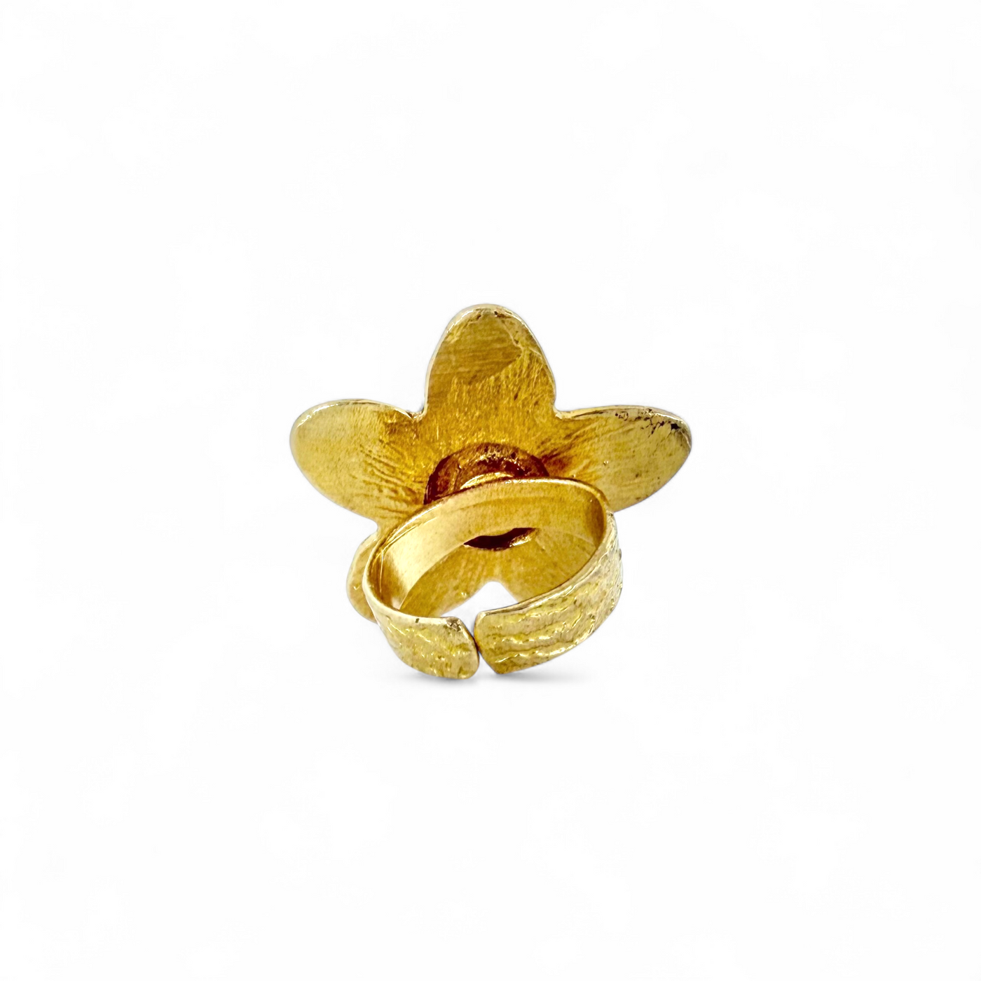 St. Tropez Quinpetal Ring - Peony Blush - Gold