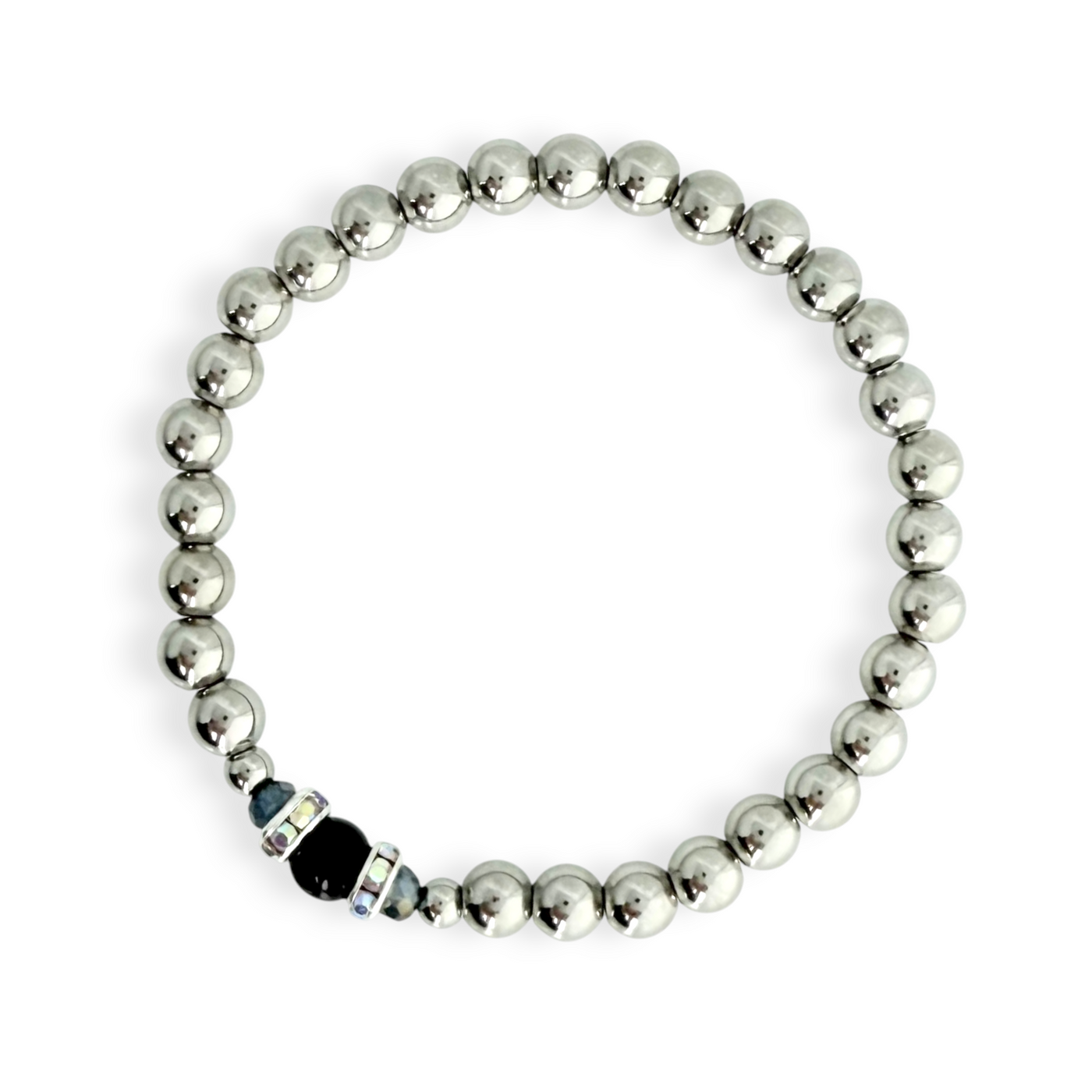 Pearl Bling - Sable - Silver
