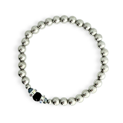 Pearl Bling - Sable - Silver