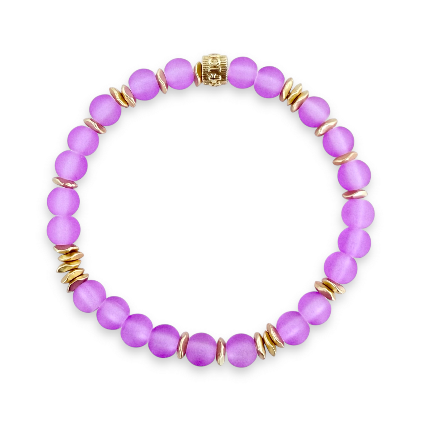 Beatrix - Soft Violet with Gold