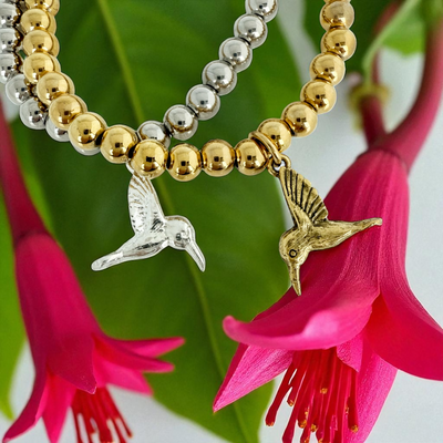 Hummingbird Bracelet - Silver