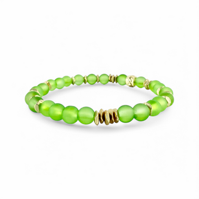 Beatrix - Lime with Gold
