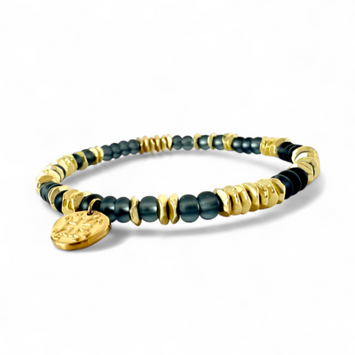Mary Kate - Soft Gray - Gold
