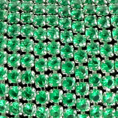 Day 2: August Angeline Slider - Green - Silver + Santa Pouch