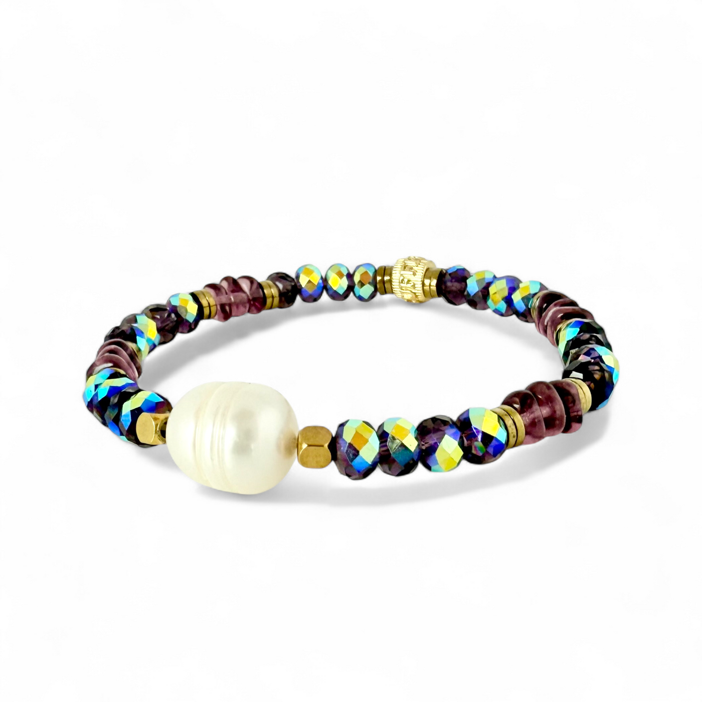 Baroque Pearl in Amethyst Radiance