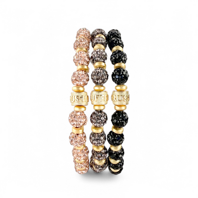 Emerson Lane Trio - Rose Gold + Hematite + Black with Gold