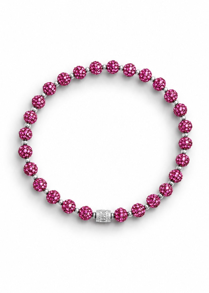 Mini Emerson - Fuchsia (Silver)