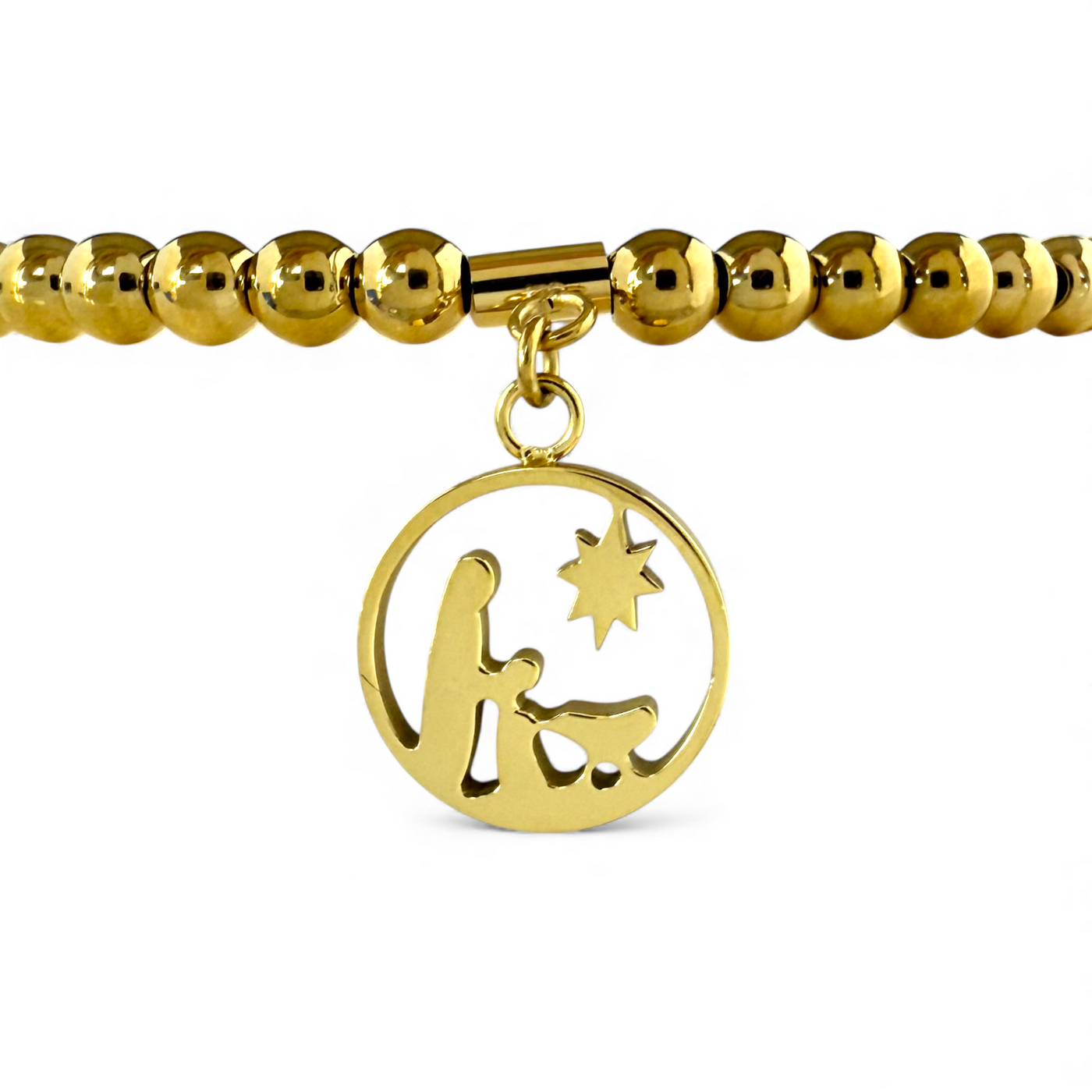 Day 3: Mini Nativity - Gold + Santa Pouch