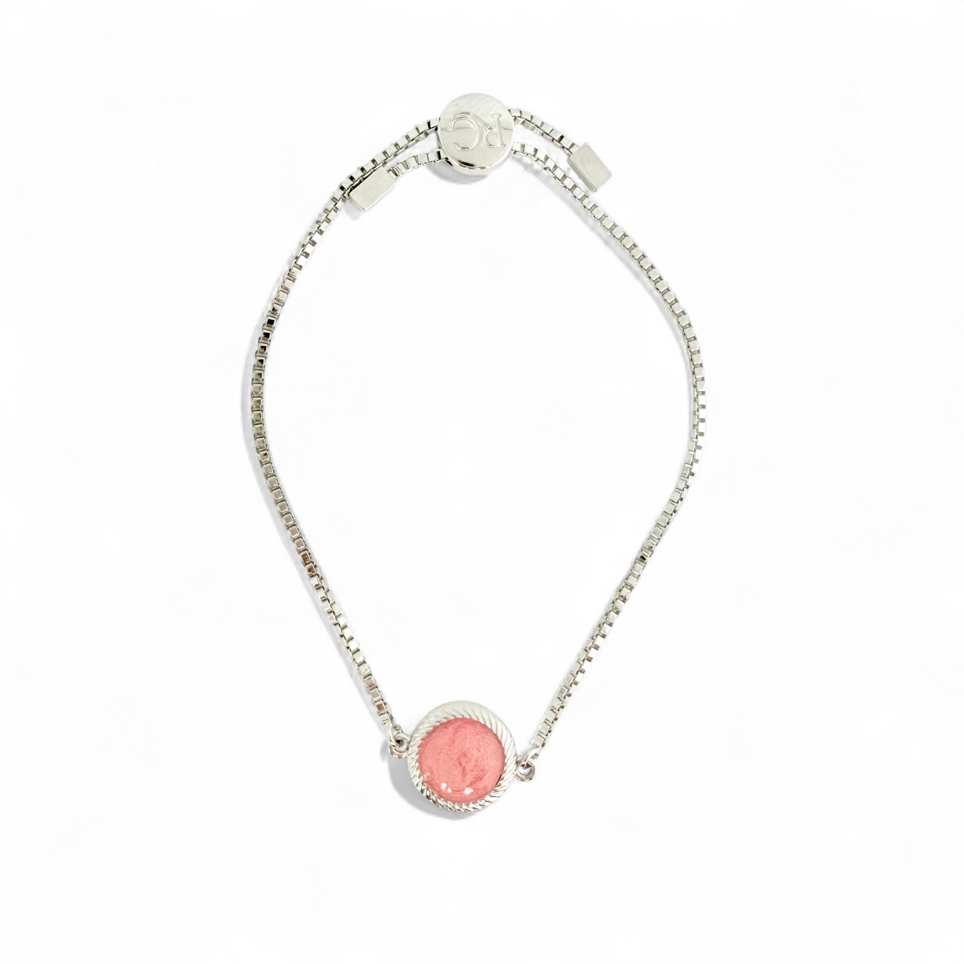 Olivia Marie Slider - Pearlized Pink - Silver